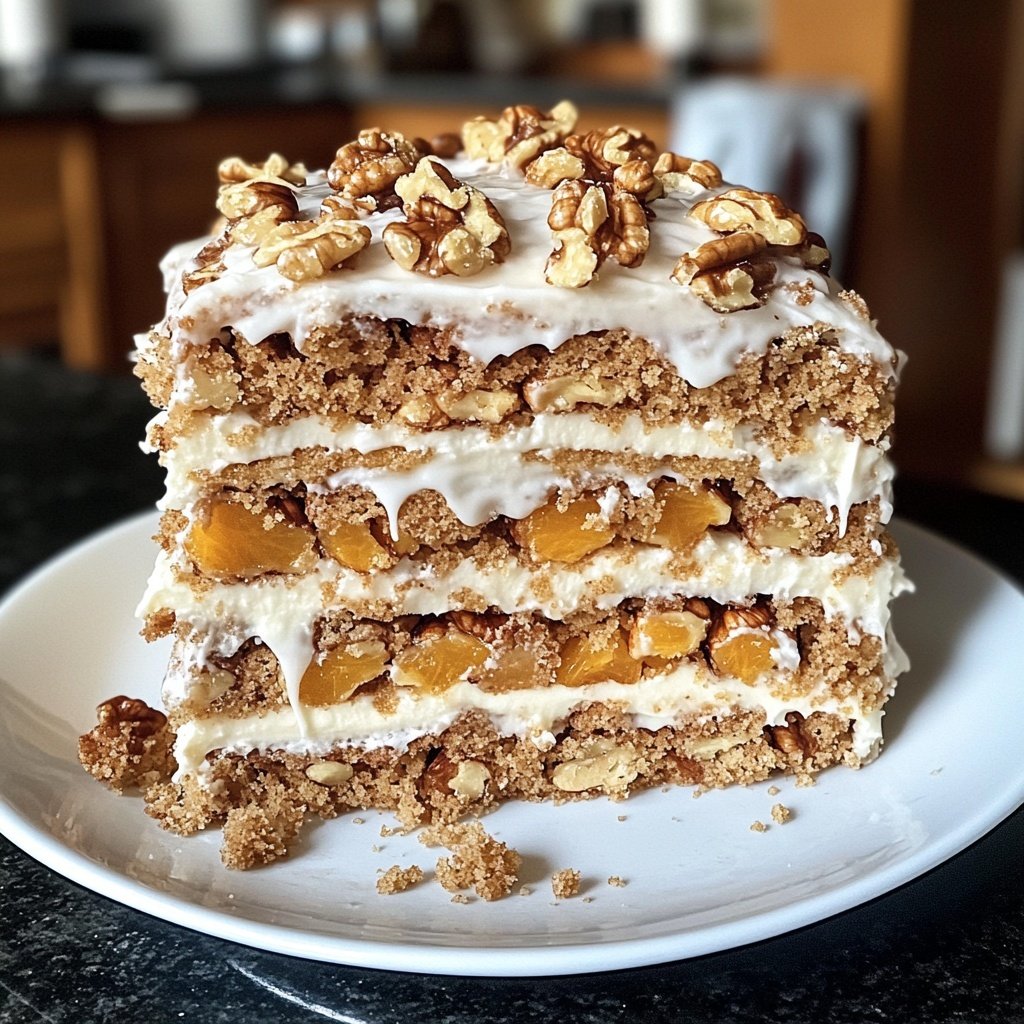 Mandarinen-Nuss-Torte