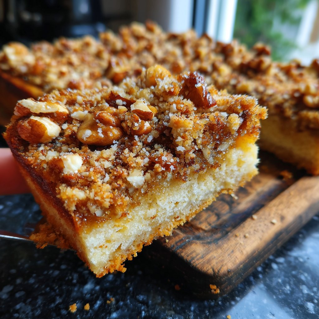 Bananenkuchen mit Nusskruste