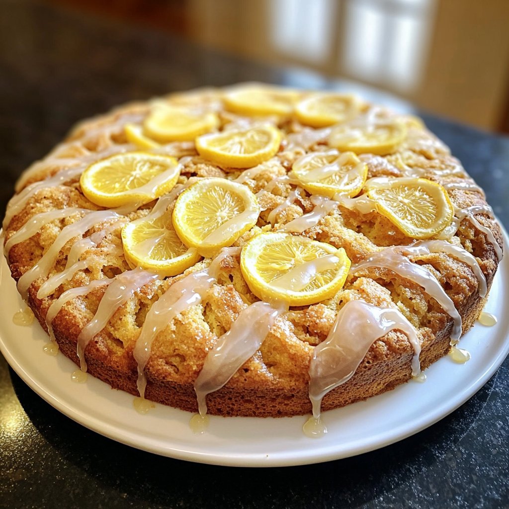 Zitronenkuchen ohne Backmischung