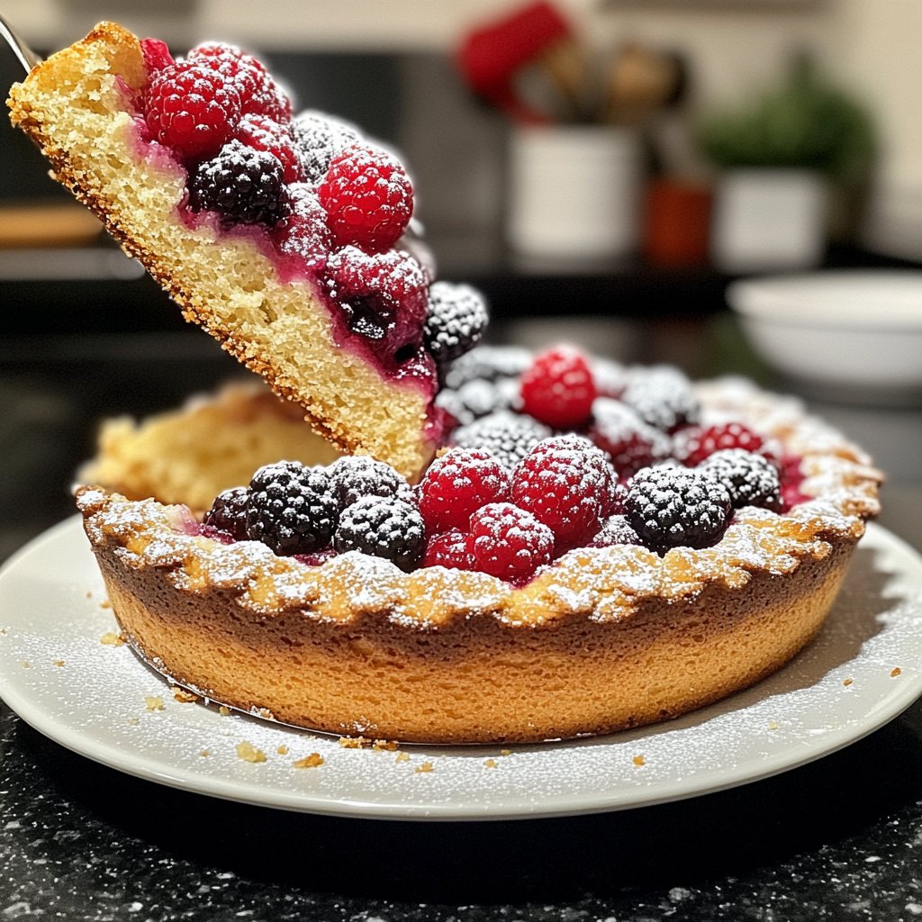 Kuchen mit wenigen Zutaten